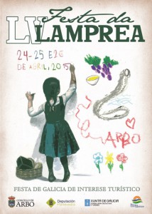 cartel 500x700 Festa da Lamprea 2015